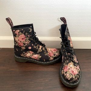 Floral Doc Martens